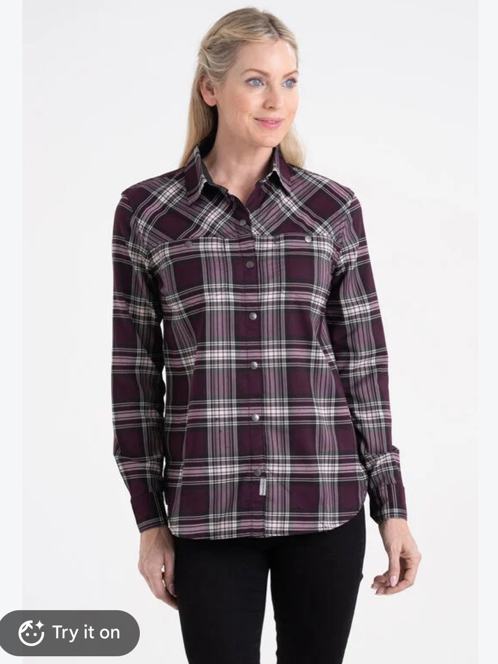 Abercrombie Soft A&F Collection Plaid Button-Up Shirt